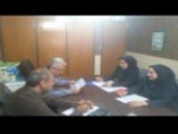 جلسه هماهنگی بین مجری طرح، رابط ترویج پژوهشکده و همکاران طرح از اداره کل شیلات استان خوزستان برای تعیین مکان مورد نظر و نحوه پذیرایی از مهمانان