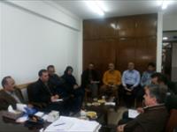 جلسه توجيهي در اداره كل شيلات استان مازندران