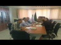 نشست ترویجی برای پیگیری و هماهنگی با مدیریت ترویج جهاد کشاورزی استان خوزستان در جهت برگزاری جشن ارائه محصول 