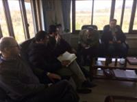 برگزاری جلسه مجری طرح و کارشناسان پژوهشکده اکولوژی دریای خزر با مسولین اداره ترویج جهاد کشاورزی استان