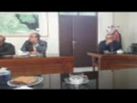 جلسه همنشست و هماهنگی رابطان (آقایان مهندس رفاهی و مهندس باقری رابطان طرح در اداره کل شیلات) و مجری (ناظم رعایا) برای تعیین سایت الگو و تابعی